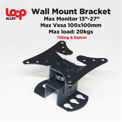 ma metal alloy wall bracket|self alignment wall brackets.